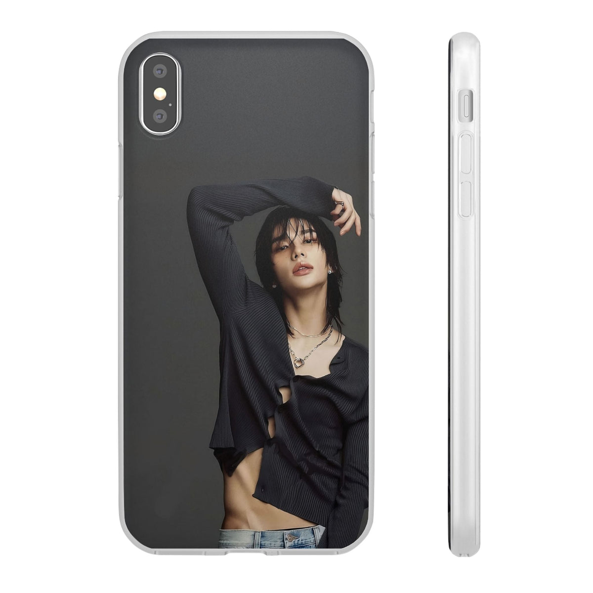 Stray Kids Hyunjin Cell Phone Case - iPhone, Samsung and Custom Covers - K - Pop Phone Covers, Gifts for Fans, Stylish Cell Phone Accessories - Beyond The Shoppe