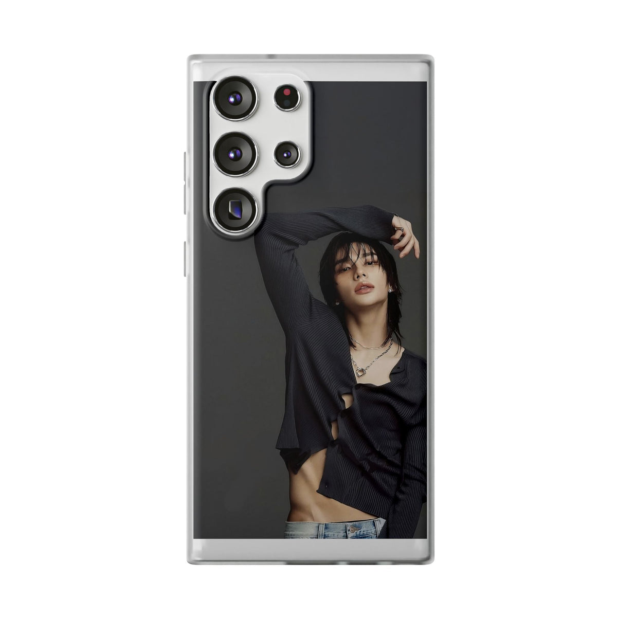 Stray Kids Hyunjin Cell Phone Case - iPhone, Samsung and Custom Covers - K - Pop Phone Covers, Gifts for Fans, Stylish Cell Phone Accessories - Beyond The Shoppe