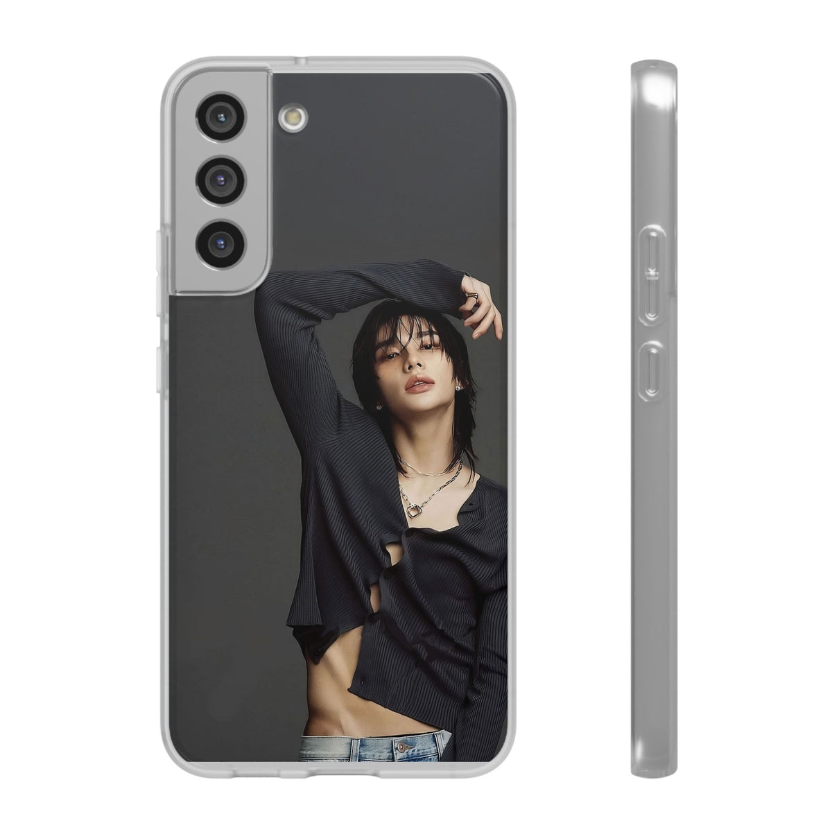 Stray Kids Hyunjin Cell Phone Case - iPhone, Samsung and Custom Covers - K - Pop Phone Covers, Gifts for Fans, Stylish Cell Phone Accessories - Beyond The Shoppe