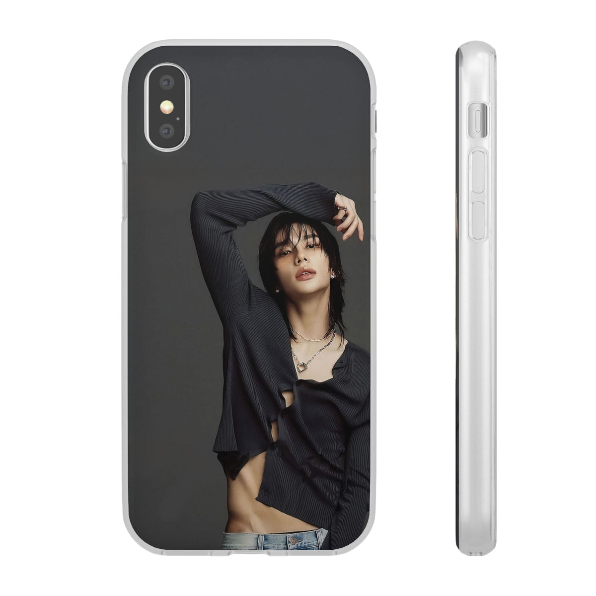 Stray Kids Hyunjin Cell Phone Case - iPhone, Samsung and Custom Covers - K - Pop Phone Covers, Gifts for Fans, Stylish Cell Phone Accessories - Beyond The Shoppe