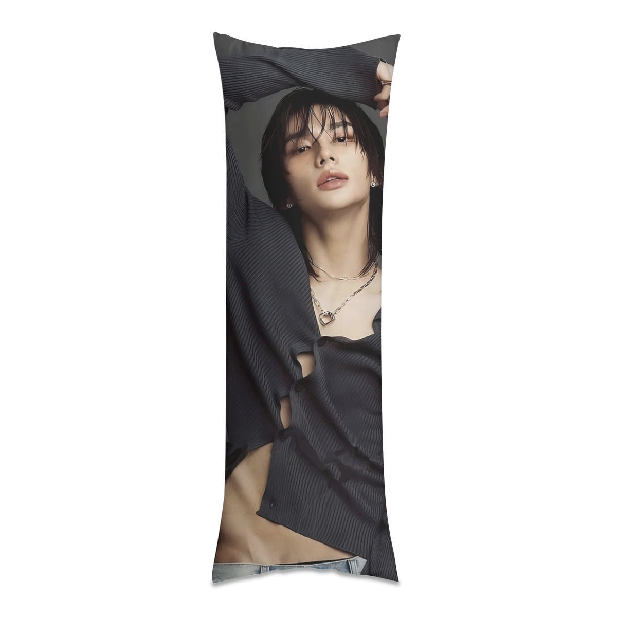 Stray Kids Hyunjin Full body pillow case - Double sided pillowcase - in 3 sizes! Stays Skzoo - Beyond The Shoppe