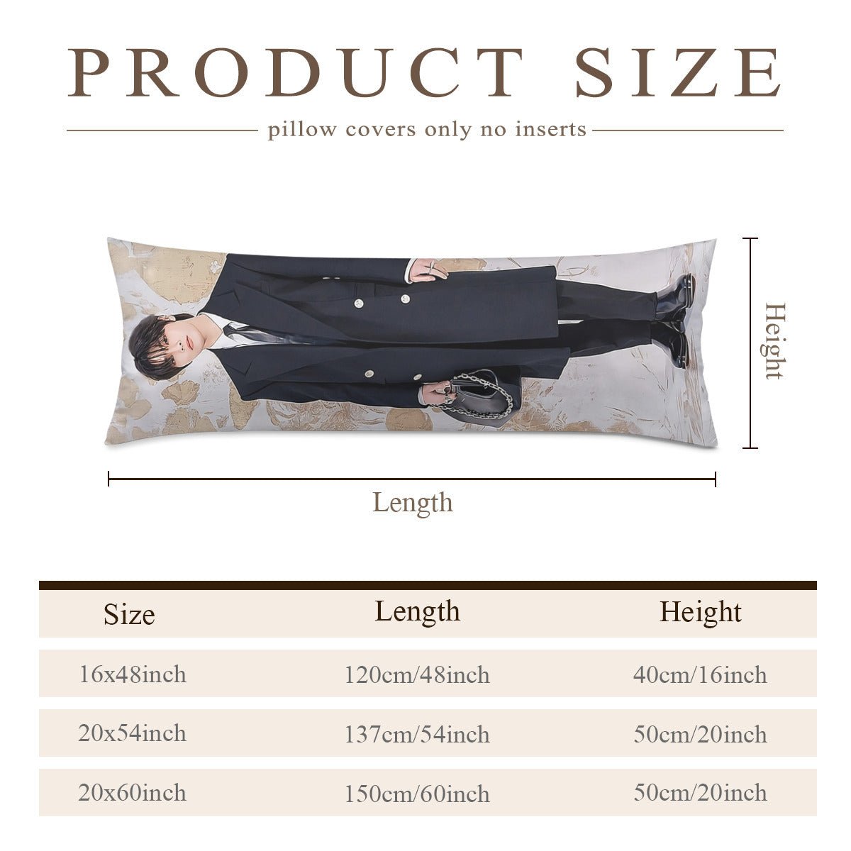 Stray Kids I.N Full body pillow case - Double sided pillowcase - in 3 sizes! Stays Skzoo - Beyond The Shoppe