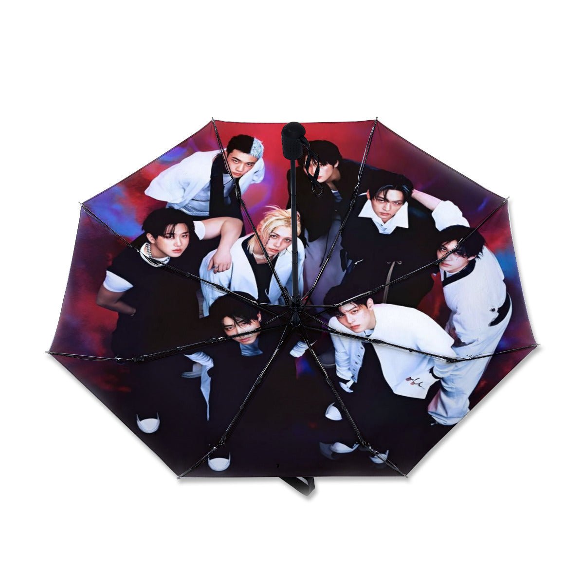 Stray Kids Karma Umbrella - Printed on the Inside - Automatic Opening Umbrella - STAYS - Beyond The Shoppe