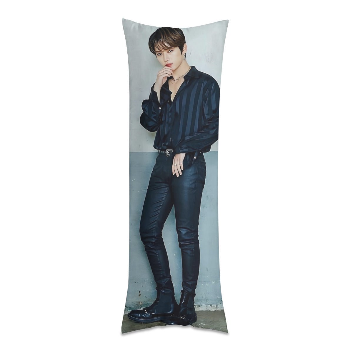 Stray Kids Lee know Full Body Pillow Case - Double Sided Full Body Pillowcases - 3 sizes! - Long Pillow Cover Double - Sided Design (Multiple Sizes) - Beyond The Shoppe