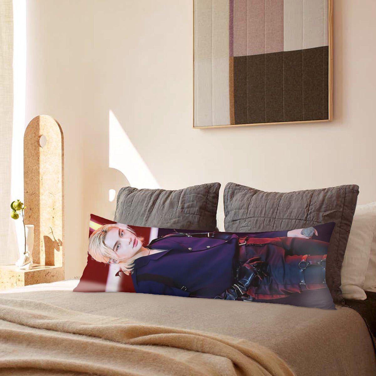 Stray Kids Seungmin Body Pillow Case - Full body pillow case - Double sided pillowcase - in 3 sizes! Stays Skzoo - Beyond The Shoppe