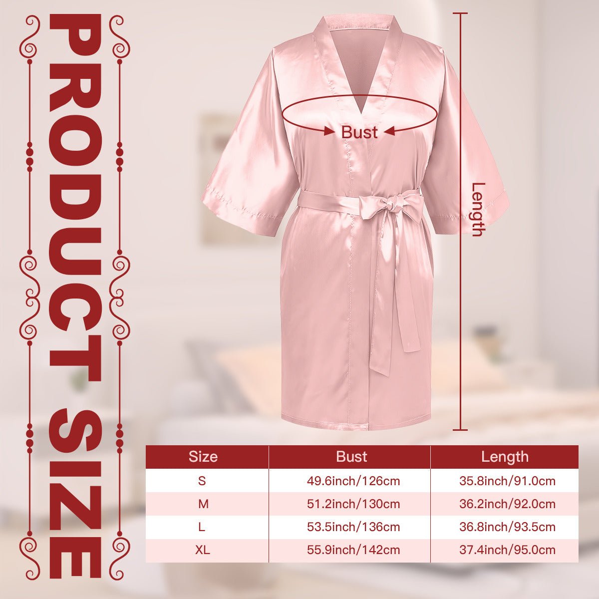 Stray Kids Silk - like Women's Pink Robe with Logo & Names - Straykids Robes - Beyond The Shoppe