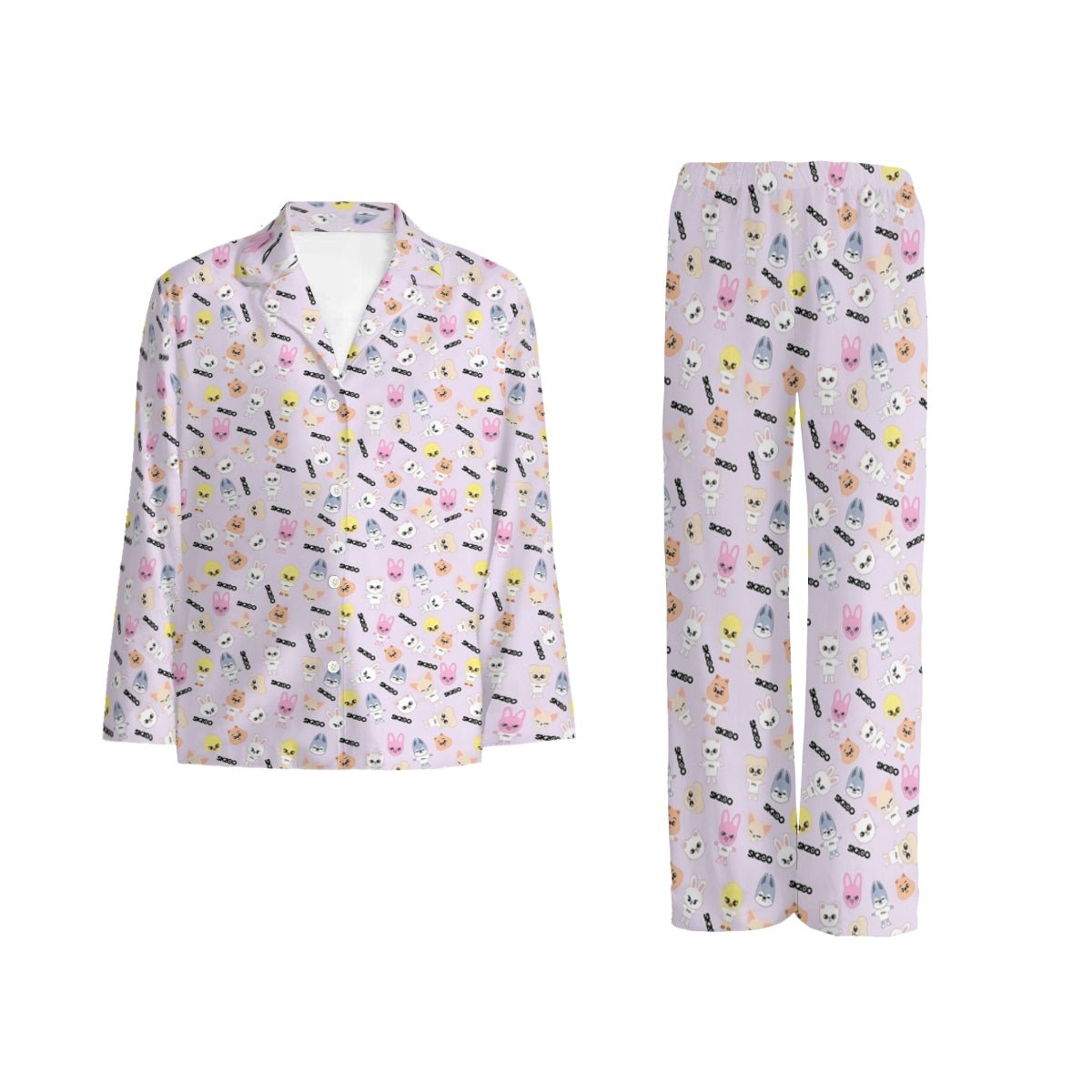 Stray Kids Skzoo - Adults Pajamas Sets - Kpop pajamas for women & men - Great Kpop gift! - Beyond The Shoppe