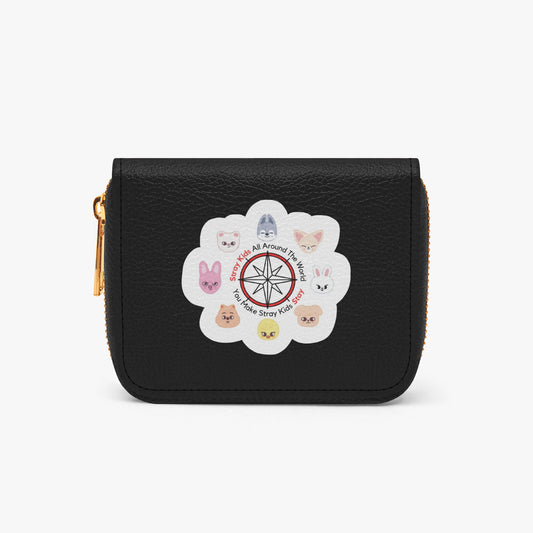 Stray Kids SKZOO Bifold Zipper Wallet K - Pop Merchandise - Great gift! - Beyond The Shoppe