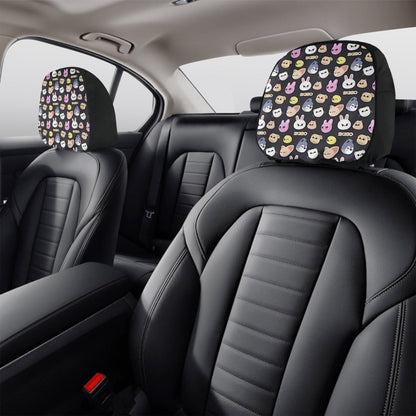 Stray Kids Skzoo Car headrest covers - Great for Front or Back headrests - Straykids car accessories - 2 pieces - Beyond The Shoppe