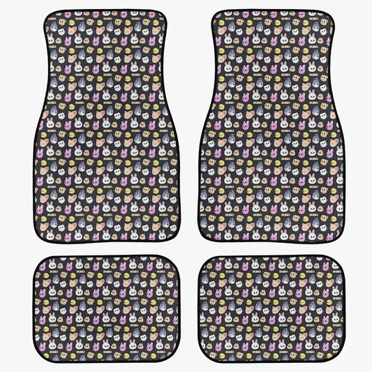 Stray Kids Skzoo Car Mats - 2 Options: Set of 2 Front or 4 (2 Front & 2 Rear) - Skzoo Car Accessories - Skzoo car mats - car floor mats - Beyond The Shoppe