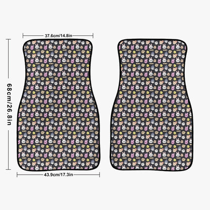 Stray Kids Skzoo Car Mats - 2 Options: Set of 2 Front - Skzoo Car Accessories - Skzoo car mats - car floor mats - Beyond The Shoppe