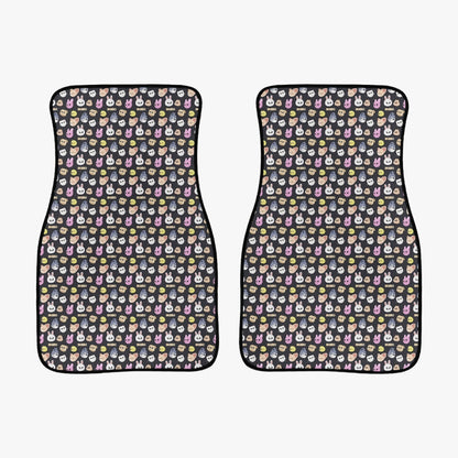 Stray Kids Skzoo Car Mats - 2 Options: Set of 2 Front - Skzoo Car Accessories - Skzoo car mats - car floor mats - Beyond The Shoppe