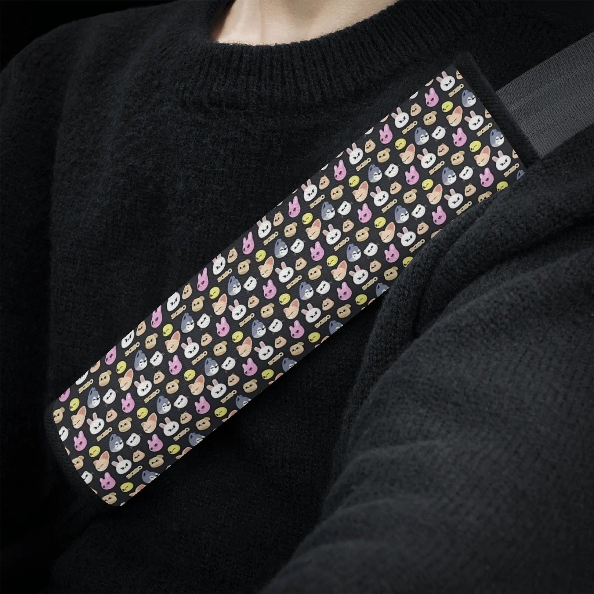 Stray Kids SKZOO Car Seat Belt Cover - Choose 1 pc or 2 pc set - Beyond The Shoppe