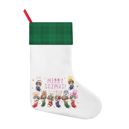 Stray Kids Skzoo - Classic Holiday 16 - Inch Linen Christmas Stocking – Decor, Soft & Durable - Beyond The Shoppe