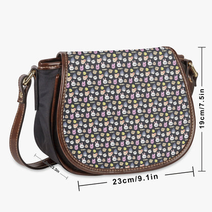 Stray Kids SKZOO Flap Saddle Bag – Perfect Everyday Crossbody Purse - Chic & Cute Bag - Beyond The Shoppe