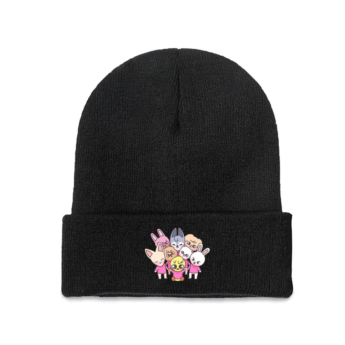Stray Kids Skzoo Gang Beanie for Adults – Cozy Polyester Knit Hat - Stylish, Comfortable & Trendy Hat - Beyond The Shoppe