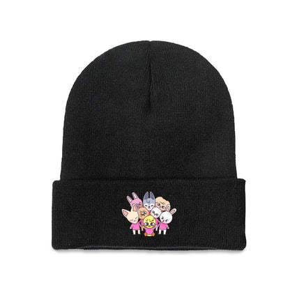 Stray Kids Skzoo Gang Beanie for Adults – Cozy Polyester Knit Hat - Stylish, Comfortable & Trendy Hat - Beyond The Shoppe
