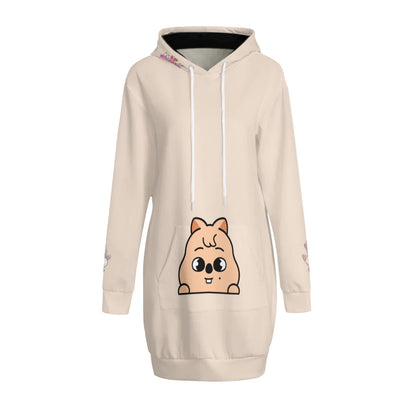 Stray Kids SKZOO Han Quokka Snug Hoodie Oversized - Skzoo Wearable Sleep Blanket Hoodie - Straykids Blanket - Fleece Hoodie - Beyond The Shoppe