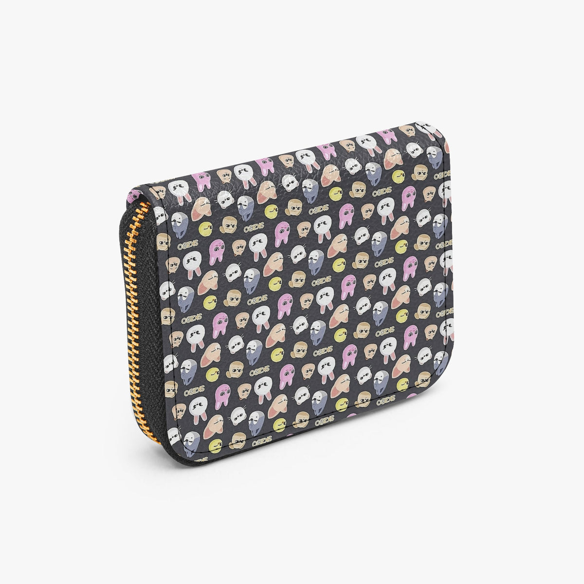 Stray Kids SKZOO pattern Bifold Zipper Wallet K - Pop Merchandise - Great gift! - Beyond The Shoppe