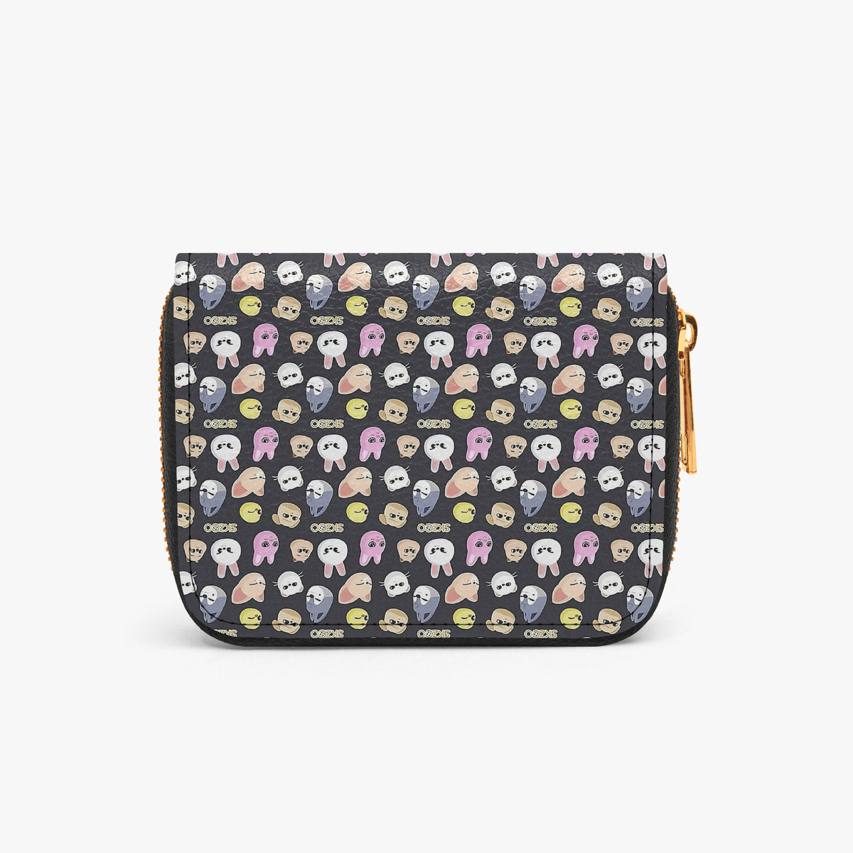 Stray Kids SKZOO pattern Bifold Zipper Wallet K - Pop Merchandise - Great gift! - Beyond The Shoppe