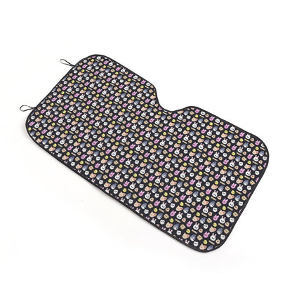 Stray Kids SKZOO Pattern Car Windshield Sun Shade - Straykids Car sun visor - Car sun blocker - Windshield heat shield - Auto sunshade - Beyond The Shoppe
