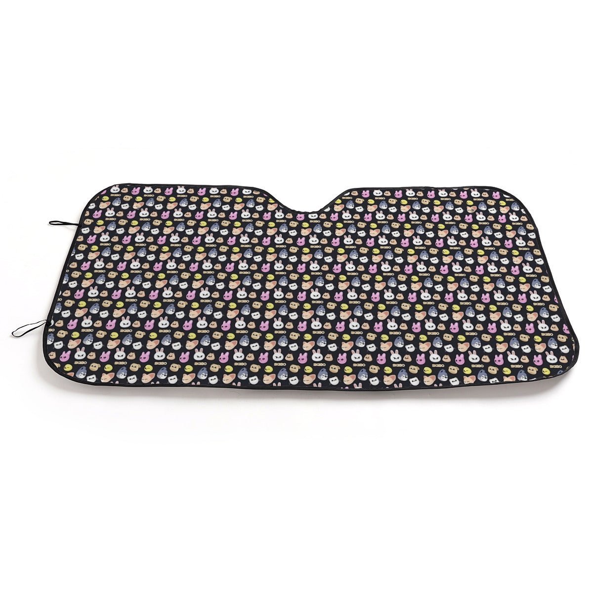 Stray Kids SKZOO Pattern Car Windshield Sun Shade - Straykids Car sun visor - Car sun blocker - Windshield heat shield - Auto sunshade - Beyond The Shoppe