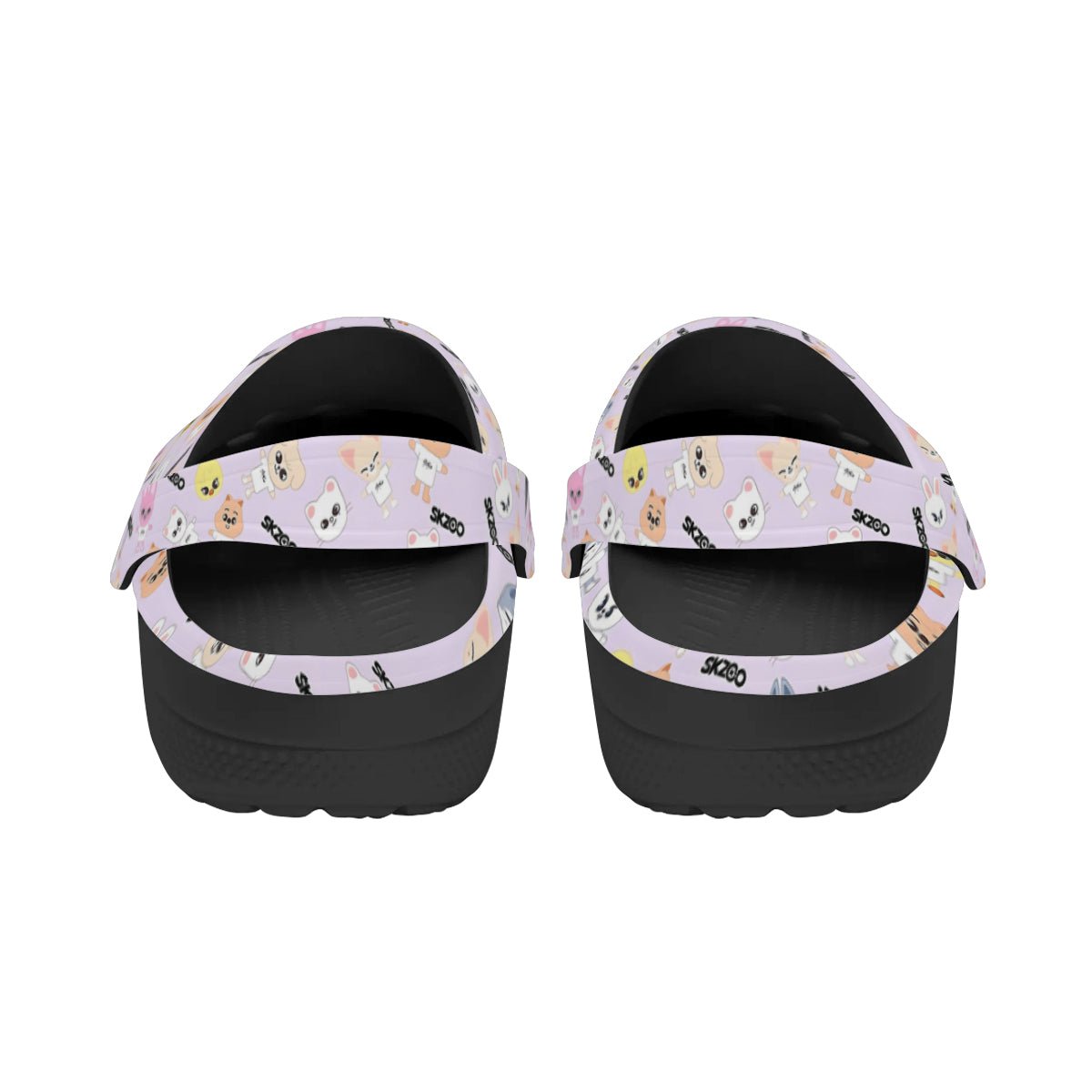 Stray Kids Skzoo Pink Pattern Women & Men Sizes - Unisex Crocs - Clogs - Slip On Shoes - Beyond The Shoppe