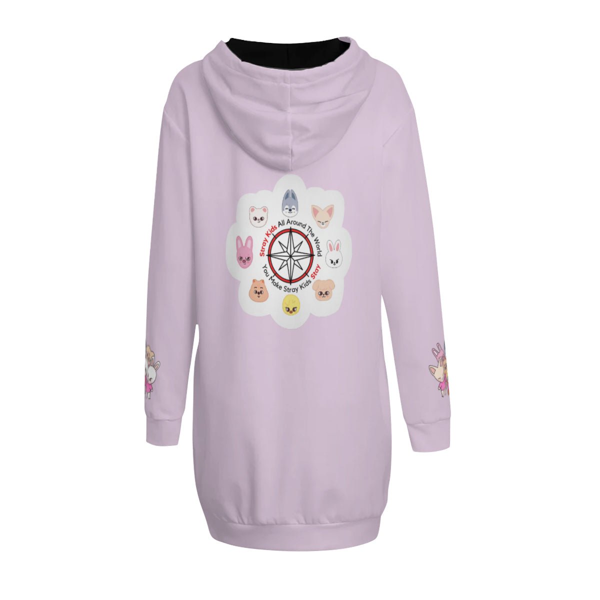 Stray Kids SKZOO Seungmin Puppy M Snug Hoodie Oversized - Skzoo Wearable Sleep Blanket Hoodie - Straykids Blanket - Fleece Hoodie - Beyond The Shoppe