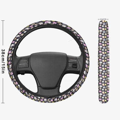 Stray Kids SKZOO Steering Wheel Cover - SKZOO pattern - Great Stray Kids car accessory - gift - car accessories - Beyond The Shoppe