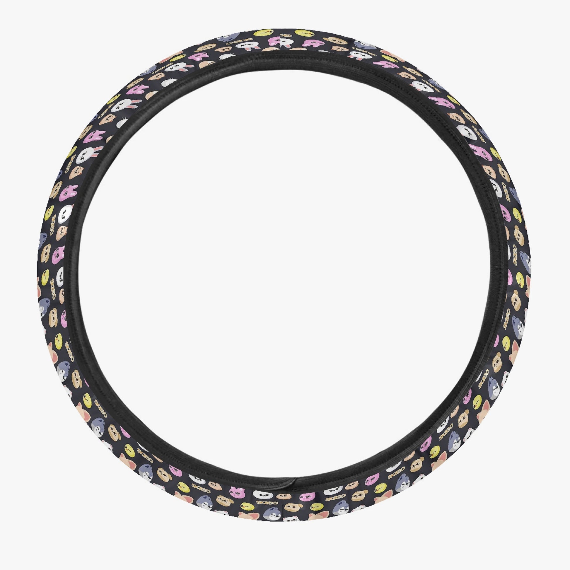 Stray Kids SKZOO Steering Wheel Cover - SKZOO pattern - Great Stray Kids car accessory - gift - car accessories - Beyond The Shoppe