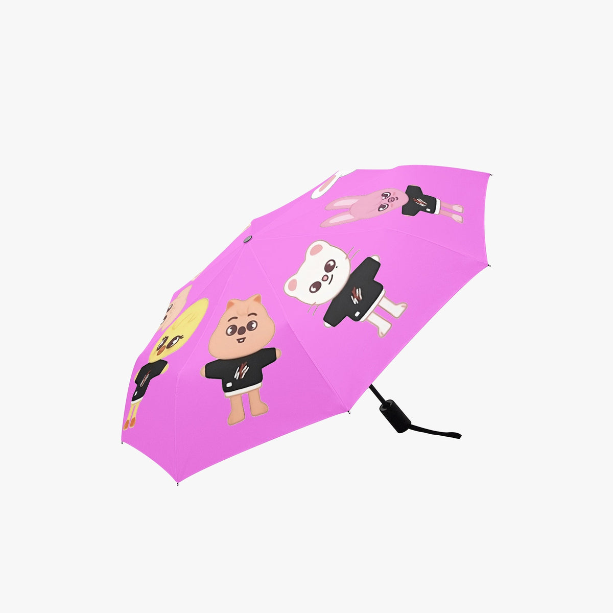 Stray Kids SKZOO Umbrella - Automatic opening umbrella - Straykids rainy weather, protection from weather - Beyond The Shoppe