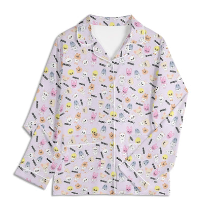Stray Kids SKZOO Unisex Long Sleeve Adult PJs - Immediate shipping - Size XL - Beyond The Shoppe
