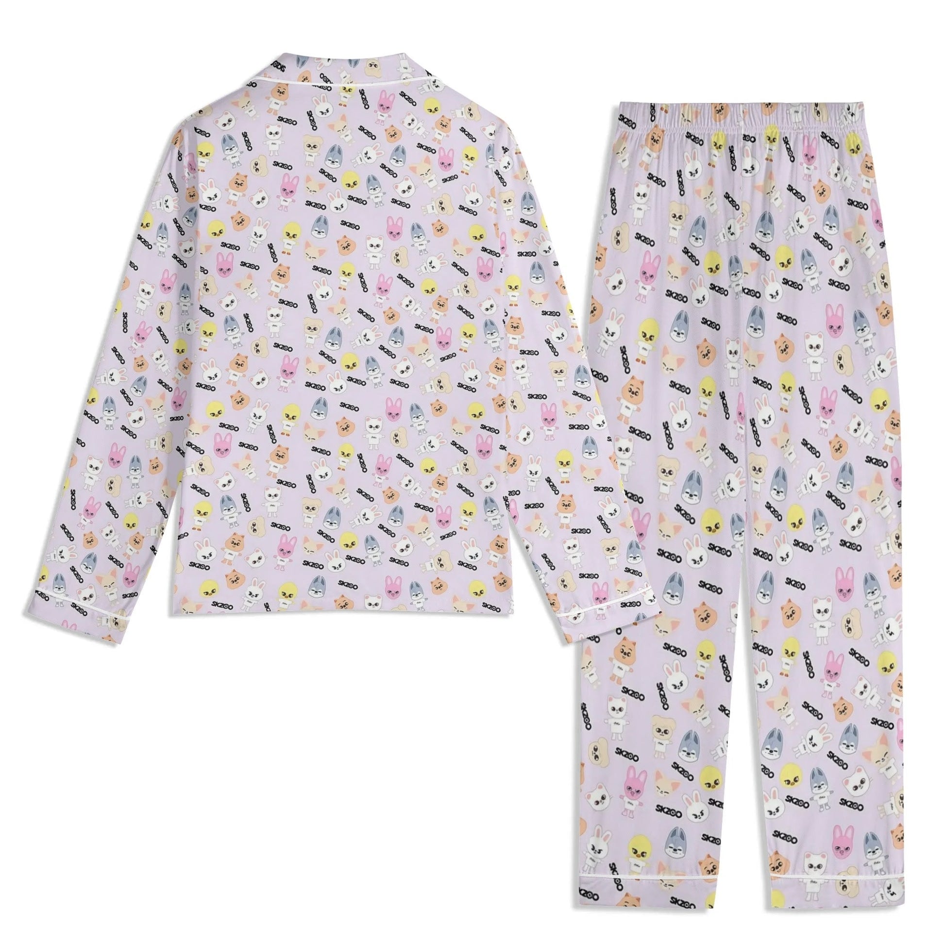Stray Kids SKZOO Unisex Long Sleeve Adult PJs - Immediate shipping - Size XL - Beyond The Shoppe