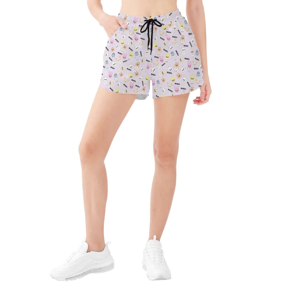 Stray Kids SKZOO Womens Shorts - Stray Kids Clothing - 2 color options! - Beyond The Shoppe