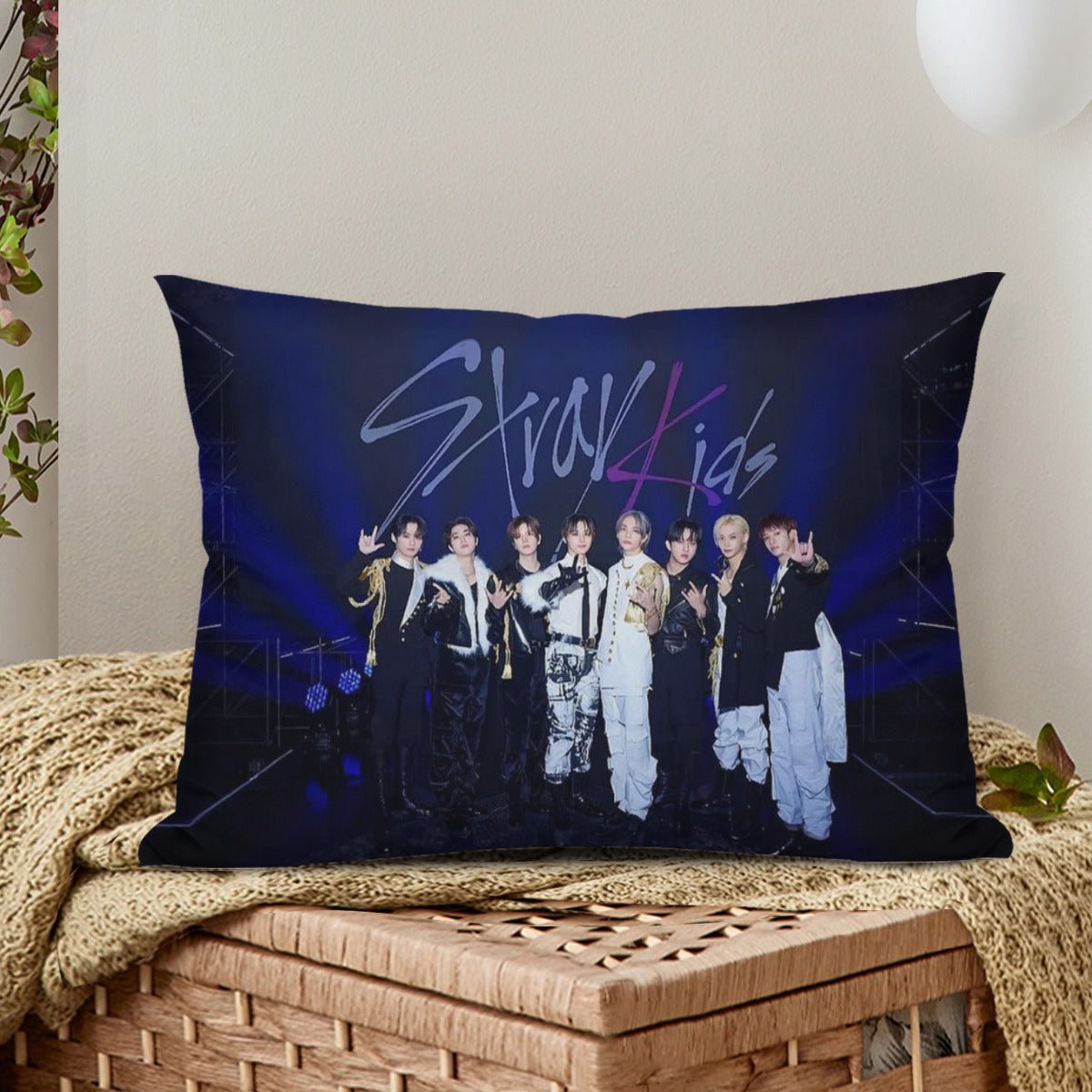 Stray Kids themed Pillow sham - double sided pillow case - Pillowcase! Great KPOP Gift! - Beyond The Shoppe