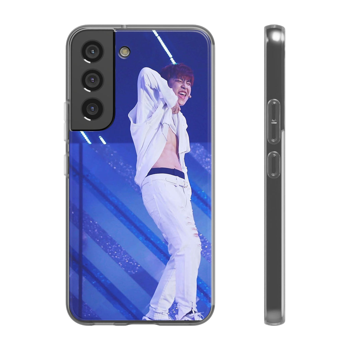 Stray Kids Woojin Cell Phone Case - iPhone, Samsung and Custom Covers - K - Pop Phone Covers, Gifts for Fans, Stylish Cell Phone Accessories - Beyond The Shoppe