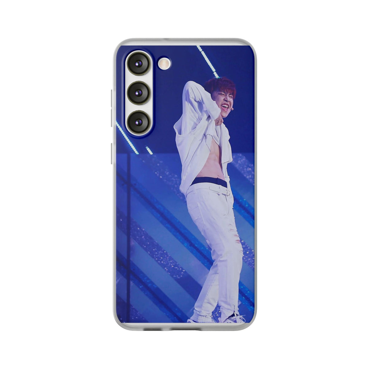 Stray Kids Woojin Cell Phone Case - iPhone, Samsung and Custom Covers - K - Pop Phone Covers, Gifts for Fans, Stylish Cell Phone Accessories - Beyond The Shoppe