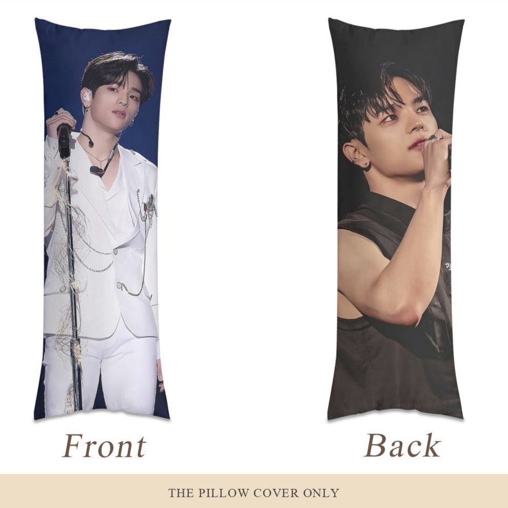 Stray Kids Woojin Full Body Pillow Case - double sided pillowcase - in 3 sizes! Stays Skzoo - Beyond The Shoppe