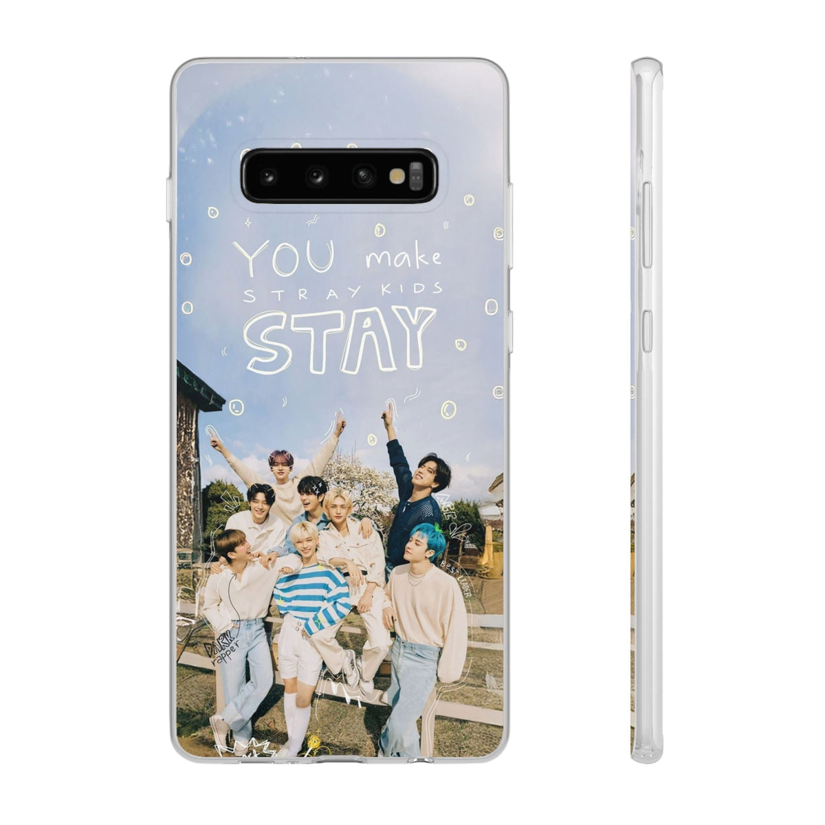 Stray Kids "You make Stray Kids Stay" Cell Phone Case - iPhone, Samsung and Custom Covers - K - Pop Phone Covers, Gifts for Fans, Stylish Cell Phone Accessories - Beyond The Shoppe