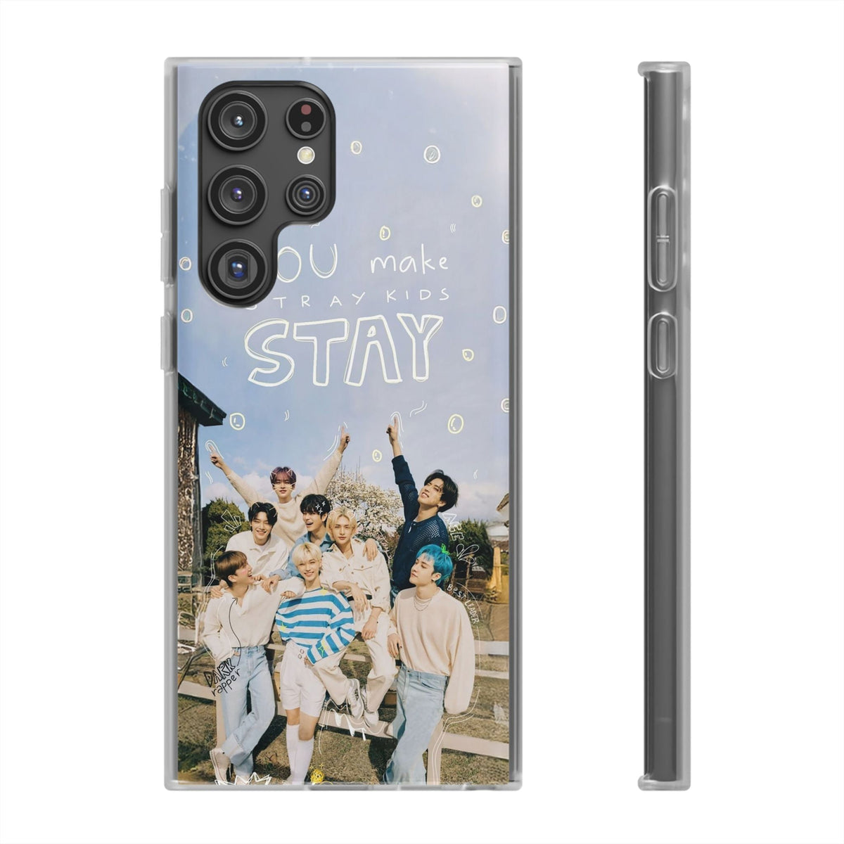 Stray Kids "You make Stray Kids Stay" Cell Phone Case - iPhone, Samsung and Custom Covers - K - Pop Phone Covers, Gifts for Fans, Stylish Cell Phone Accessories - Beyond The Shoppe