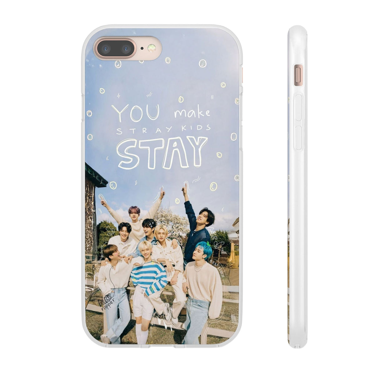 Stray Kids "You make Stray Kids Stay" Cell Phone Case - iPhone, Samsung and Custom Covers - K - Pop Phone Covers, Gifts for Fans, Stylish Cell Phone Accessories - Beyond The Shoppe