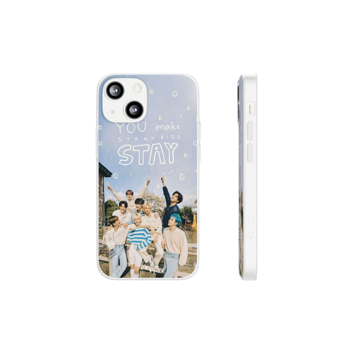 Stray Kids "You make Stray Kids Stay" Cell Phone Case - iPhone, Samsung and Custom Covers - K - Pop Phone Covers, Gifts for Fans, Stylish Cell Phone Accessories - Beyond The Shoppe