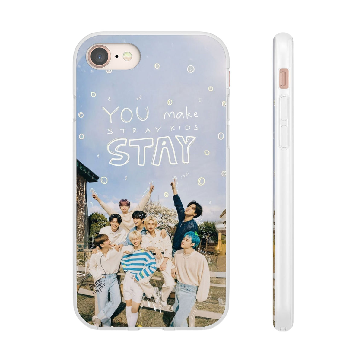 Stray Kids "You make Stray Kids Stay" Cell Phone Case - iPhone, Samsung and Custom Covers - K - Pop Phone Covers, Gifts for Fans, Stylish Cell Phone Accessories - Beyond The Shoppe