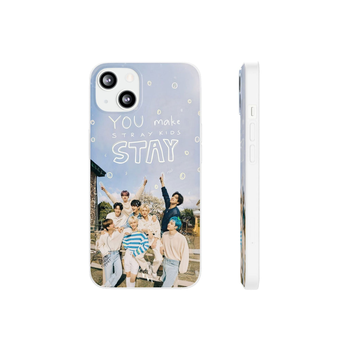 Stray Kids "You make Stray Kids Stay" Cell Phone Case - iPhone, Samsung and Custom Covers - K - Pop Phone Covers, Gifts for Fans, Stylish Cell Phone Accessories - Beyond The Shoppe