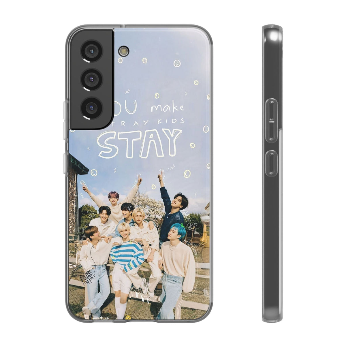 Stray Kids "You make Stray Kids Stay" Cell Phone Case - iPhone, Samsung and Custom Covers - K - Pop Phone Covers, Gifts for Fans, Stylish Cell Phone Accessories - Beyond The Shoppe