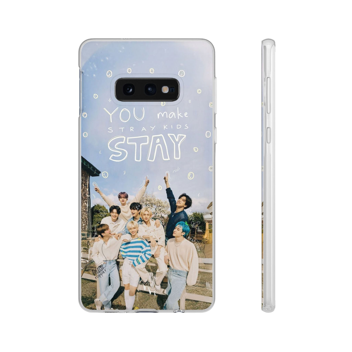 Stray Kids "You make Stray Kids Stay" Cell Phone Case - iPhone, Samsung and Custom Covers - K - Pop Phone Covers, Gifts for Fans, Stylish Cell Phone Accessories - Beyond The Shoppe