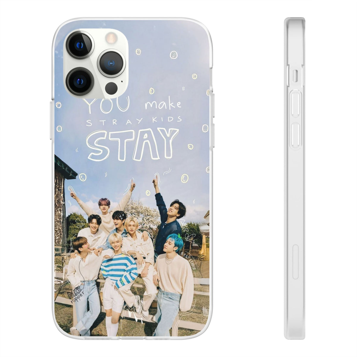 Stray Kids "You make Stray Kids Stay" Cell Phone Case - iPhone, Samsung and Custom Covers - K - Pop Phone Covers, Gifts for Fans, Stylish Cell Phone Accessories - Beyond The Shoppe