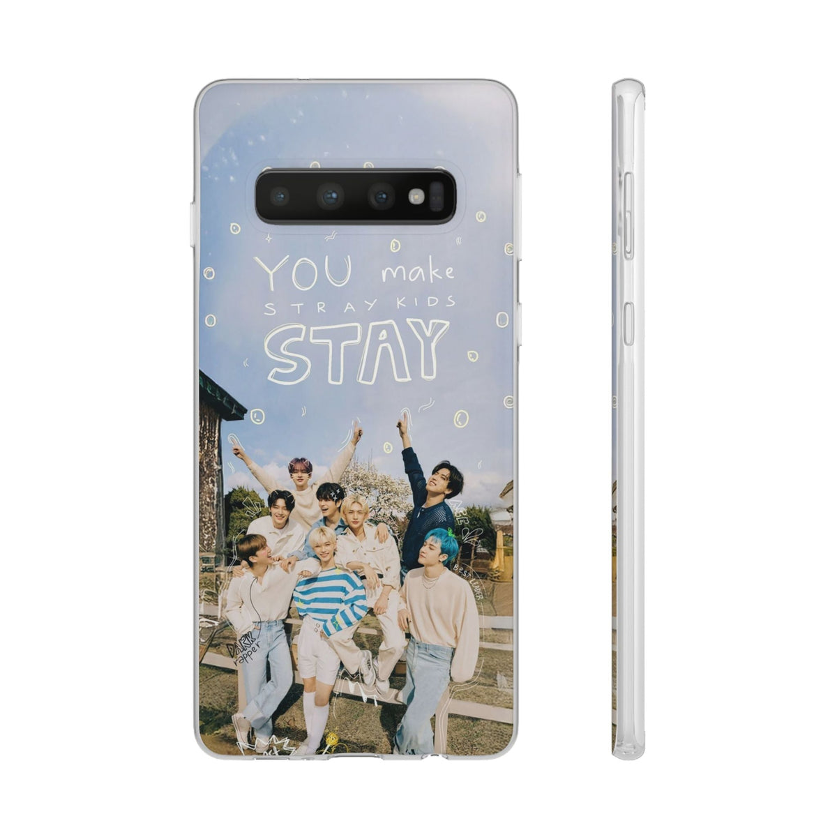 Stray Kids "You make Stray Kids Stay" Cell Phone Case - iPhone, Samsung and Custom Covers - K - Pop Phone Covers, Gifts for Fans, Stylish Cell Phone Accessories - Beyond The Shoppe