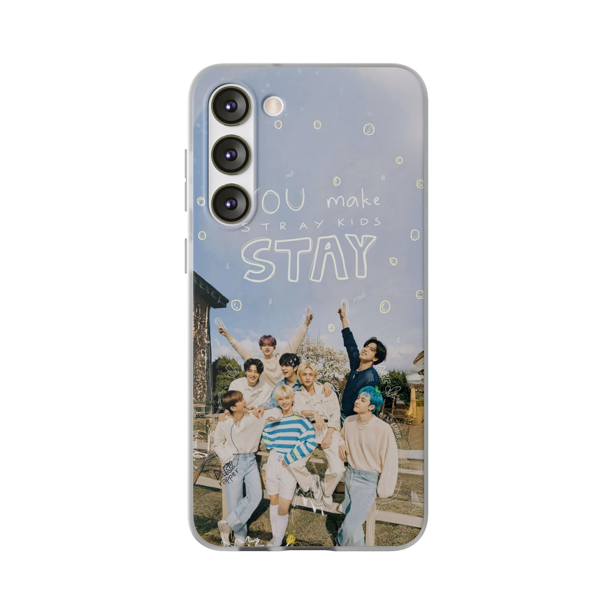 Stray Kids "You make Stray Kids Stay" Cell Phone Case - iPhone, Samsung and Custom Covers - K - Pop Phone Covers, Gifts for Fans, Stylish Cell Phone Accessories - Beyond The Shoppe