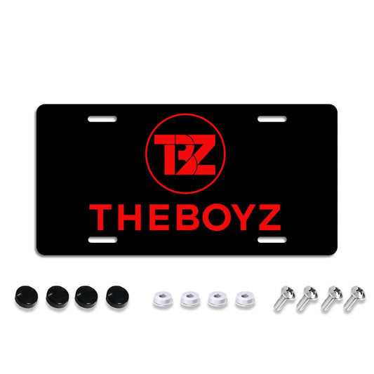 The Boys Red Logo Vanity Plate for your car - Car accessories - Beyond The Shoppe